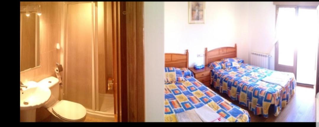 Hostal La Plaza Puente la Reina Esterno foto